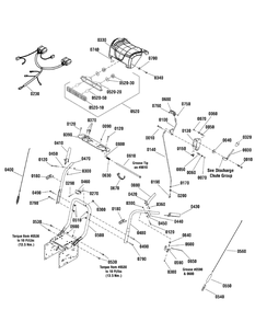 Handles And Controls Group Diagram and Parts List for 1696228-00-CM691150E  Briggs and Stratton Snow Blower